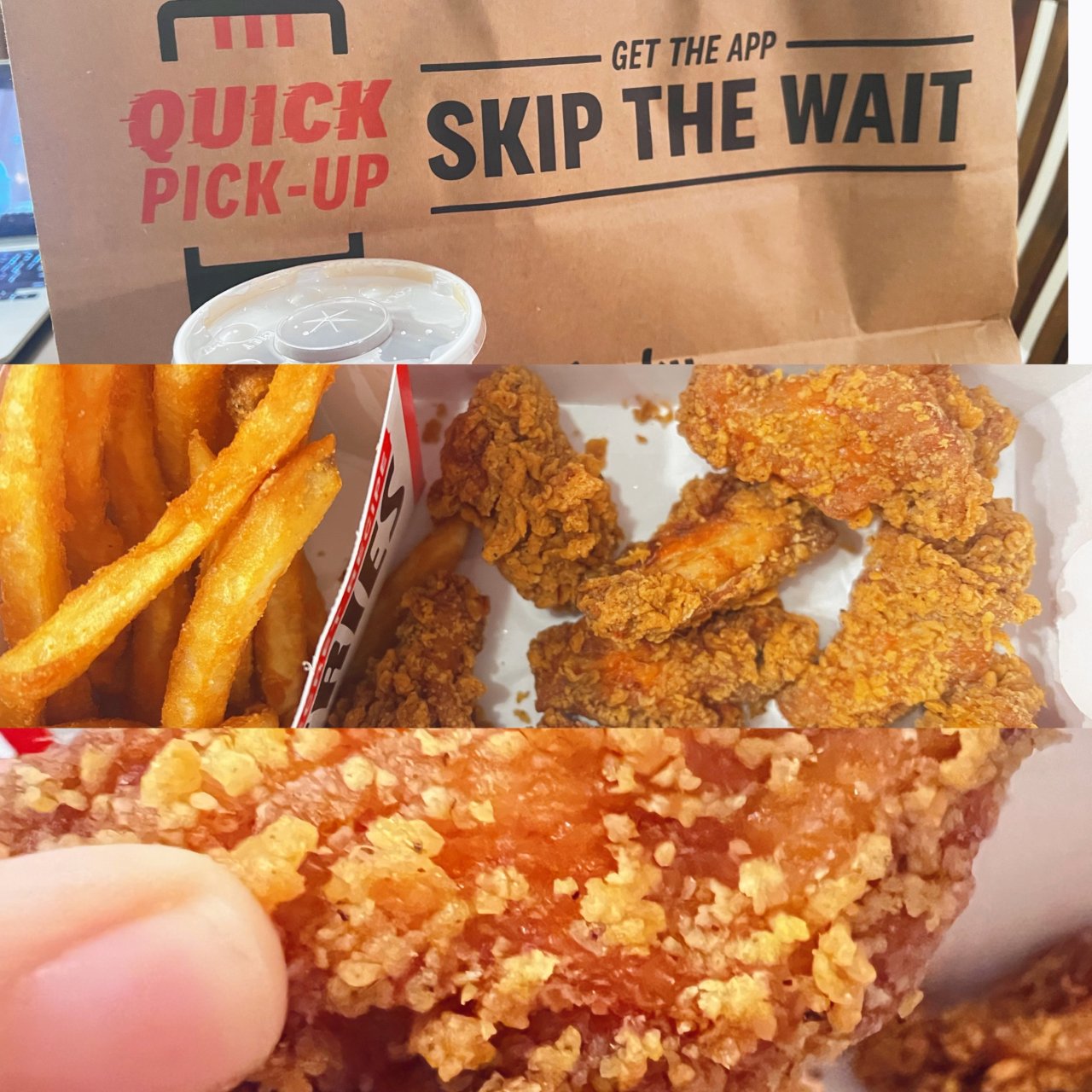 KFC新品 hot&spicy wing...