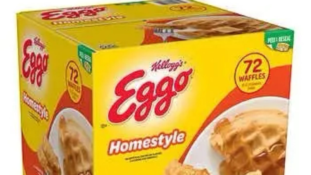 Costco的Kellogg’s waffle 吃起来和Walmart的不一样