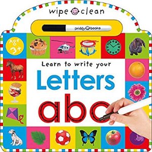 Wipe Clean Letters可擦拭练字儿童书本