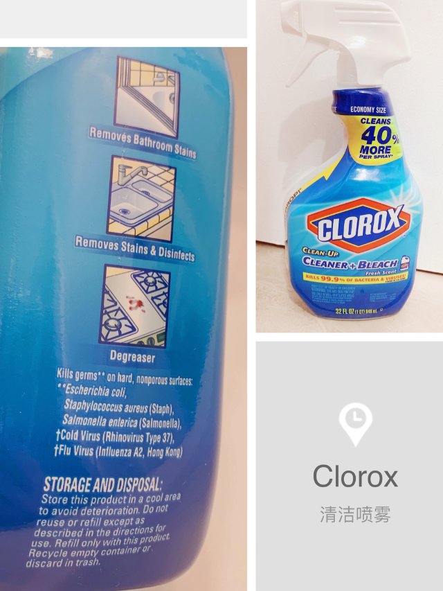 Clorox & lysol 除霉好物