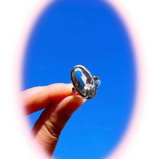 古董市场收获篇 漂亮的玻璃银戒指💍
...