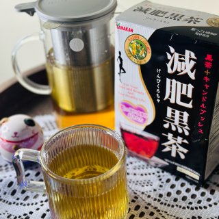 日本养生健康茶：减肥黑茶🍵...