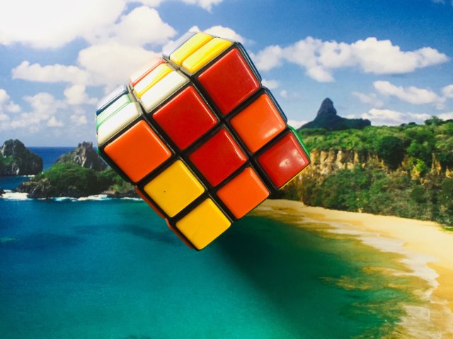 宅家没事玩魔方