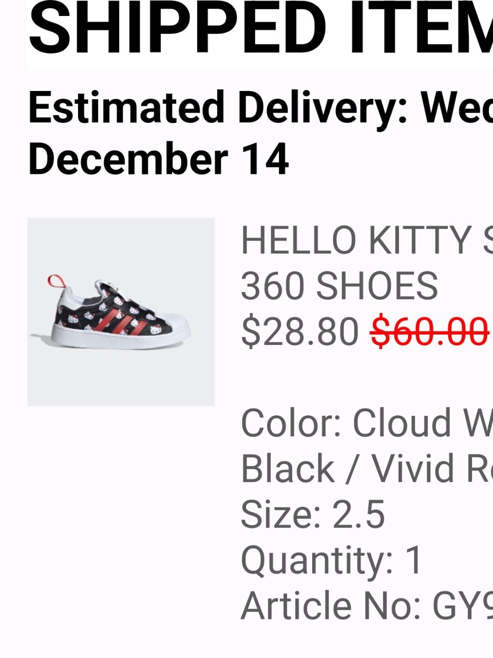 adidas hello kitty 童...