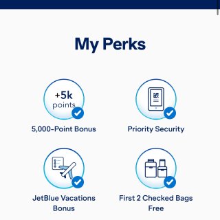 JetBlue卡到了Mosaic等级✈️...
