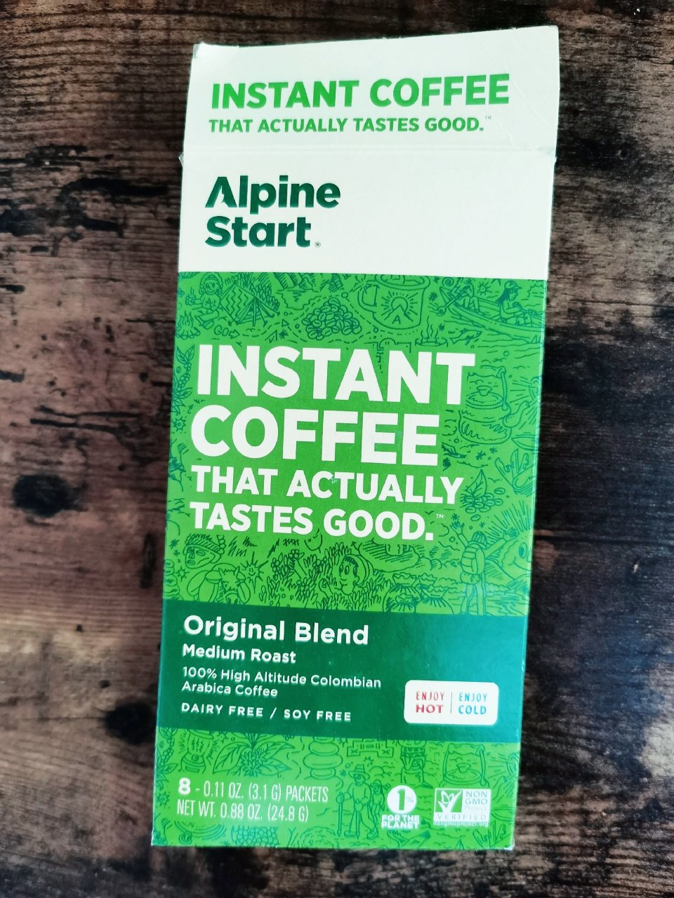 Alpine start速溶咖啡...