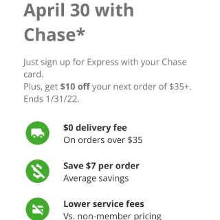 Chase信用卡用户，instacart...