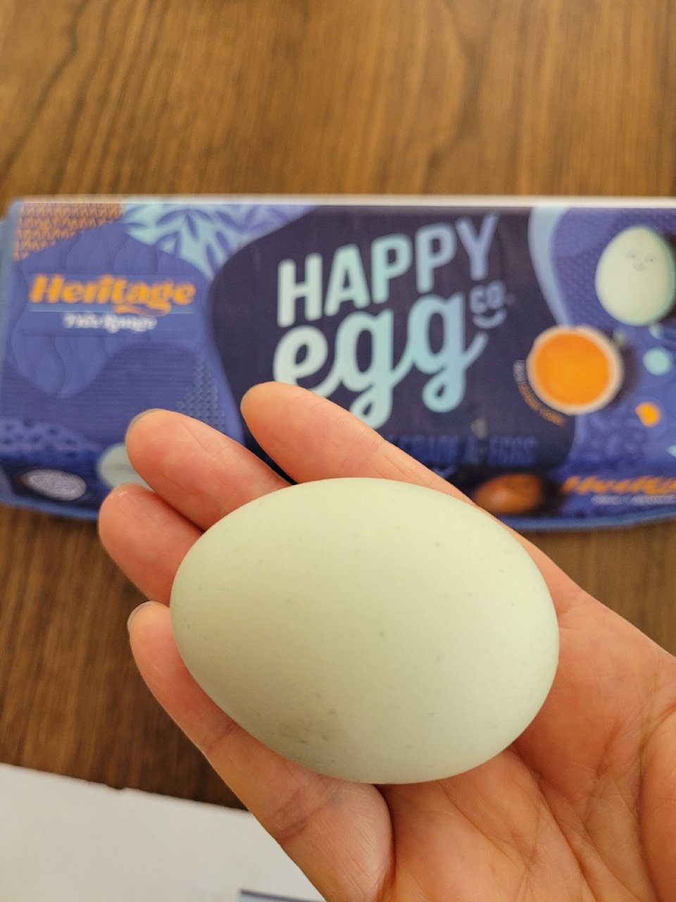 快樂雞蛋藍盒