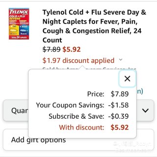 感冒😷就要靠Ta，Tylenol 感冒药...