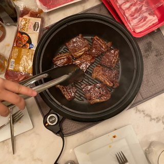 火锅+ 烤肉过年