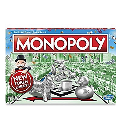 Hasbro Monopoly 大富翁经典游戏