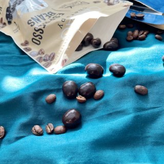 盲买的黑巧咖啡豆居然这么好吃！...