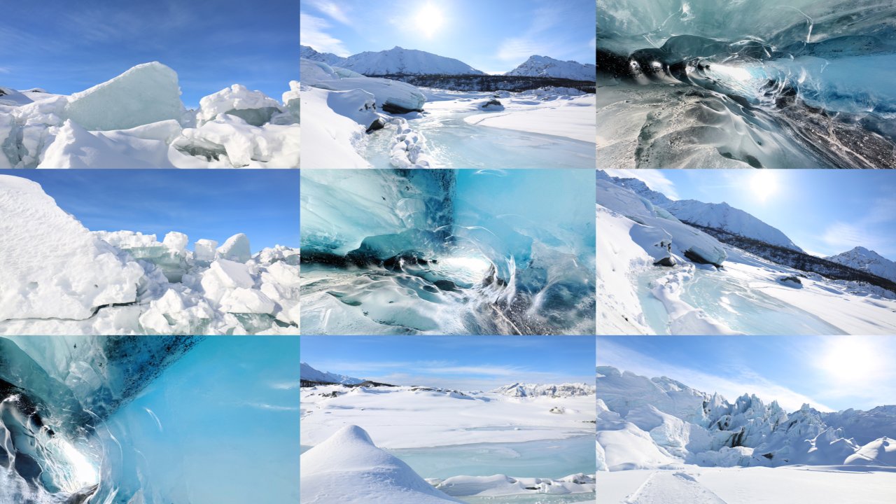 Alaska Trip-冰川徒步🩵蓝冰洞