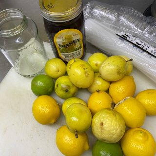 柠檬🍋百香果蜂蜜水...