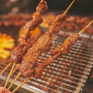 【烤箱版羊肉串】Lamb kebab...