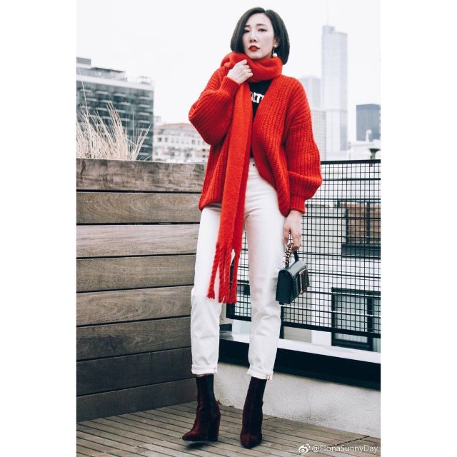 【Look 77】新春红彤彤～ 依...