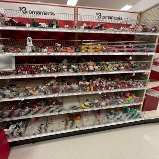 Target $1 ornaments好...