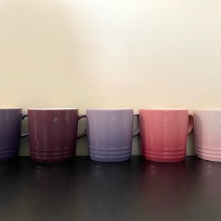 买酷彩使我快乐-粉紫色系马克杯...
