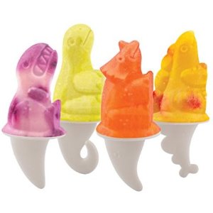 Tovolo Easily Removable Dino Pop Molds Set of 4