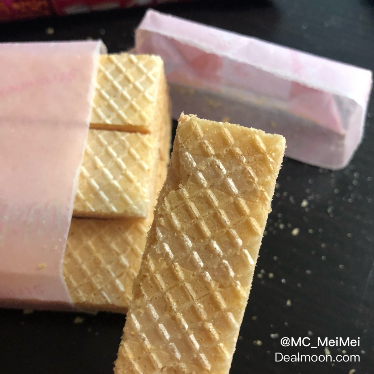 亚米小零食｜冰激凌威化餅乾 · 草莓口味...