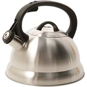 Mr. Coffee 91407.02 Flintshire Stainless Steel Whistling Tea Kettle