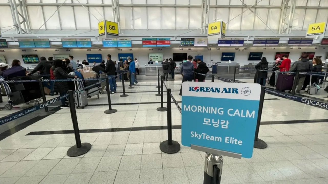大韩航空芝加哥-仁川-沈阳回国攻略：（1）芝加哥机场值机注意事项