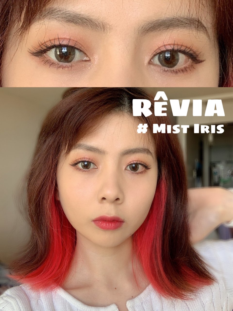 Revia,[Contact lenses] ReVIA1day Color [10 lenses / 1Box] / Daily Disposal Colored Contact Lenses - Contact Lens Shop LOOOK