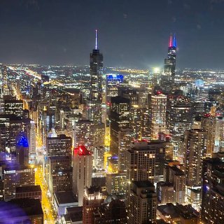 【旅游探店】芝加哥必去的楼顶餐厅‼️...