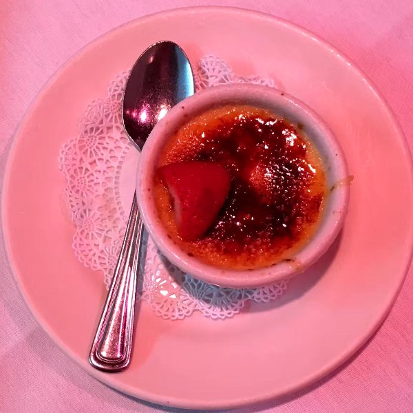Crème Brûlée du Bistro Le Cep