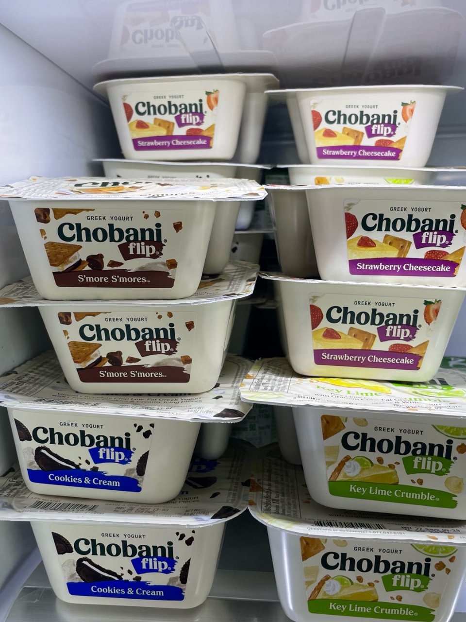 四月4: chobani yogurt！...
