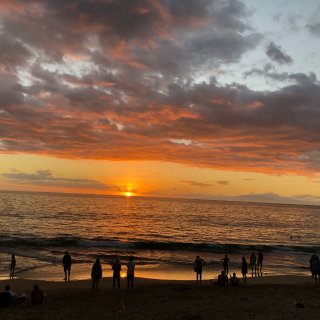 Maui的落日🏝🌋🌄...