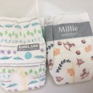 婴儿纸尿裤1-2号,Millie Moon Luxury Diapers Size 1 - 108ct : Target
