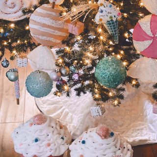 圣诞树装饰，2023要甜甜的糖果！...