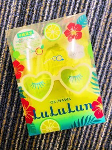 LuLuLun沖绳酸桔香弹性润泽面膜测评