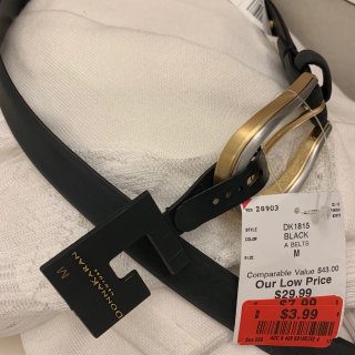 DKNY 唐可娜儿,Burlington,真皮腰带