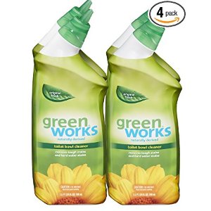 Green Works Toilet Bowl Cleaner, 24 Ounce (Pack of 4)