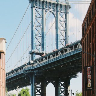 纽约｜布鲁克林Dumbo曼哈顿桥下打卡📸...