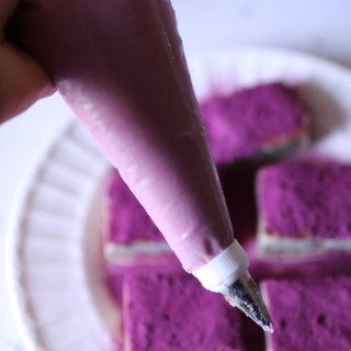 🌟做份有个性的紫薯芋奶蛋糕小方🌟...