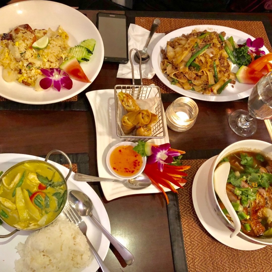 旧金山Thai food.
