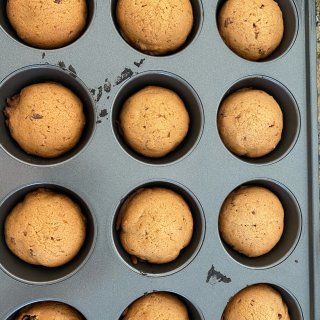 做了cookie跟muffin...