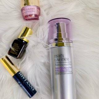 雅诗兰黛线雕精华&peel面膜套装。...