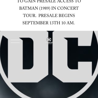 蝙蝠侠35周年音乐会...