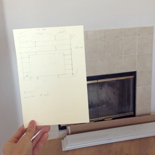 DIY 壁爐fireplace改造大作戰...