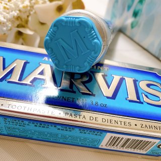 牙膏界的复古小清新Marvis薄荷牙膏...