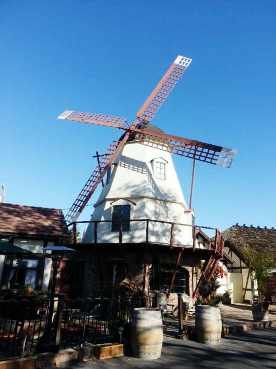 【丹麦村Solvang】可爱的风车小镇糖...