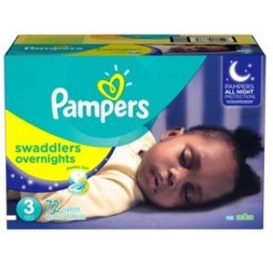 $19.98 Pampers Swaddlers Overnights Diapers (Choose Your Size)