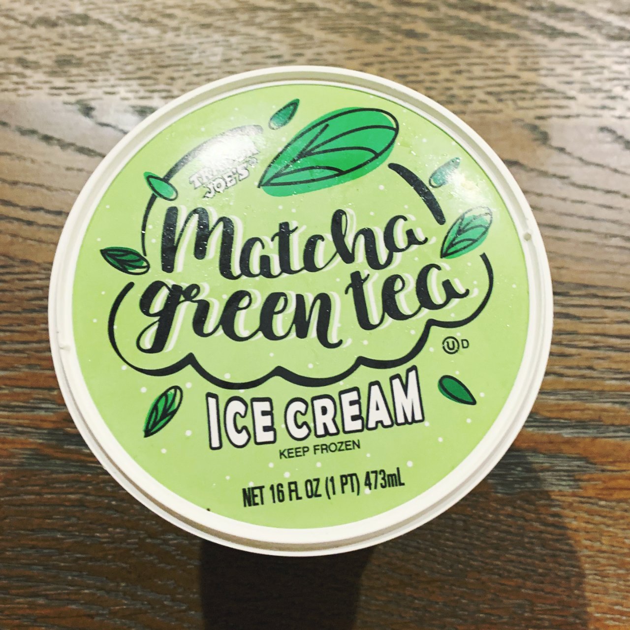 Matcha green tea ice...