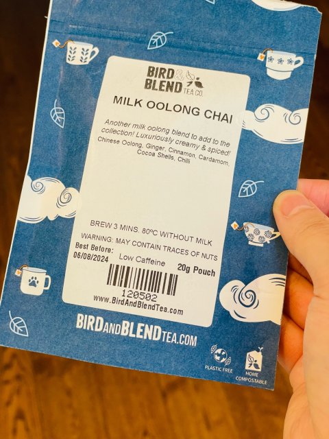 Bird & Blend Tea 牛奶乌龙