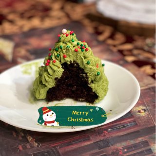 节日甜品｜最后的Brownie 圣诞树🎄...