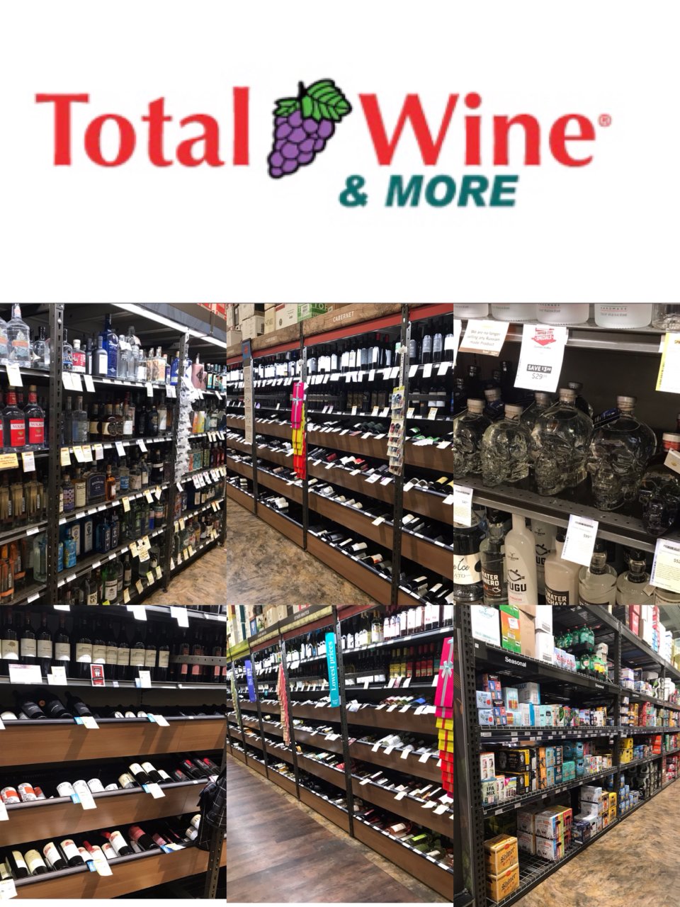 total wine& more购物体验...